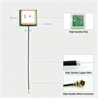 Antenne GPS intégrée en céramique, antenne GPS pour voiture, module d'antenne GPS à fil de soudure terminal