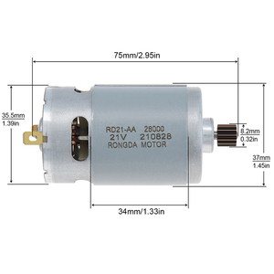 Us Eu Stock 21v 28000rpm High Torque Motores <b>Brushed</b> Gear Motor for Tool S550 <b>Brushed</b> Motor - Product Image 3