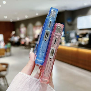 Nuovo caldo trasparente Anti-drop porta carta per Samsung S25 Ultra S24 S23 Slot per schede TPU Shockproof custodia del telefono - Product Image 4