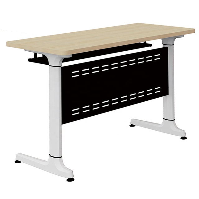 Movable Plastic Foldable Office Meeting Table and Training Desks for Home Office Schools Training Facilities