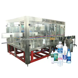 The best selling drinking pure water mineral water filling capping machines in the factory