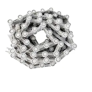 Customized precision casting and investment casting heat resistant wear resistant furnace chain link for heat treatment furnace