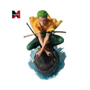 <span class=keywords><strong>One</strong></span> Pieced Zoro Two Sword Style Figure Anime Statue Modèle Première Apparence Cadeau - Product Image 5