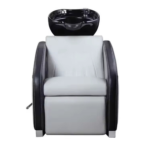 Chaise de shampooing inclinable réglage des pieds électrique lit de shampooing de <span class=keywords><strong>coiffeur</strong></span> réservoir d'eau bol de shampooing - Product Image 4
