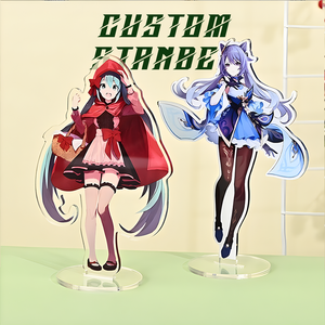 Cheap Wholesale Custom Cartoon Anime Acrylic Standee Double Side Printing Transparent 2023 Hot Sale <strong>LOL</strong> Plastic Free Sample - Product Image 5