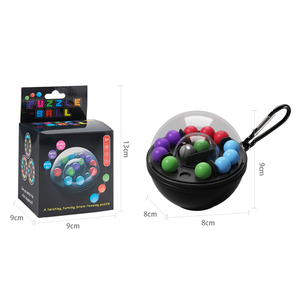 Rompecabezas educativo de plástico para aprendizaje, rompecabezas de bolas y juego de bolas, juguete de viaje para niños y adultos - Product Image 1