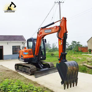 Excavadoras usadas Doosan DX60 para proyectos de presupuesto Mantenimiento simple rentable y bajos costos operativos - Product Image 2