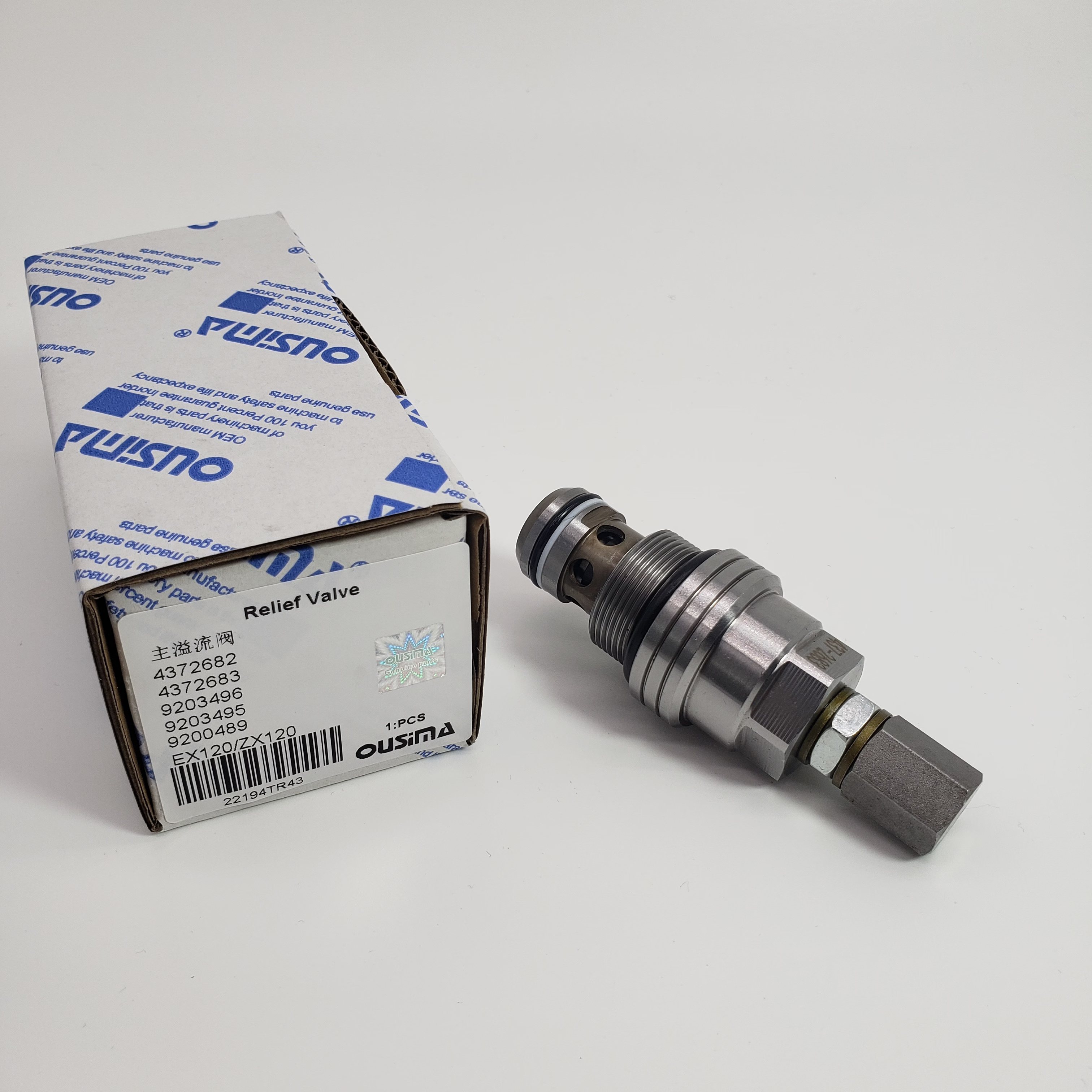 HITACHI ZAX120 EX120 EX135 Relief Valve - OUSIMA 4372682
