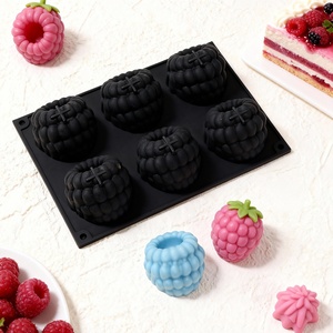 Moule en silicone Framboise DIY pour gâteaux, bougies d'aromathérapie, ornements en plâtre et savons - Product Image 5