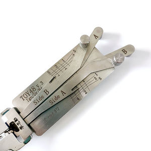 Herramienta Avanzada Lishi 3 en 1 para Abrir y Decodificar Cerraduras, Toy48 2 en 1, Hu46, Hu49, Hu56, Hu58, para Cerrajeros - Product Image 4