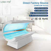 Cabine de bronzage Lingvita Pro Series pour une expérience de bronzage de luxe
