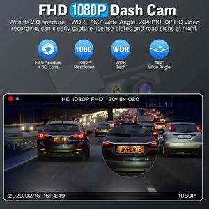 Caméra embarquée 2K WIFI, enregistreur de <span class=keywords><strong>voiture</strong></span>, boîte noire 2K, enregistreur simple, objectif grand angle 130°, connexion USB, vision nocturne - Product Image 5