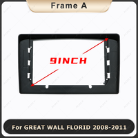 Aijia 10 İnç Araba Android DVD Oynatıcı Stereo Çerçevesi GREAT WALL FLORID 2008-2011 Radyo Döşemesi Kablolu Canbus ile
