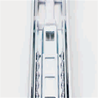 Glissière de tiroir télescopique moderne à extension complète de 45 mm avec roulement à billes et ouverture par poussée pour cuisine et salle de bain