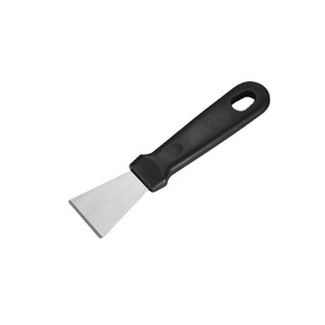 Limpiador de paredes Niu Xiang, raspador de acero inoxidable, mango recto y curvo, herramienta para eliminar manchas de grasa, rojo y negro - Product Image 5