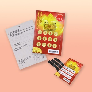 Fast Delivery Pull <b>Cards</b> Digital Printing Original Color Open <b>Card</b> Custom Print Pull Tab Tickets for Sale - Product Image 1