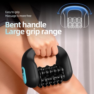 NUEVO Masajeador de Percusión Portátil de Mano para Relajación Muscular de Cuerpo Completo, Mini Masajeador con 3 Velocidades Ajustables y Base de Soporte - Product Image 5