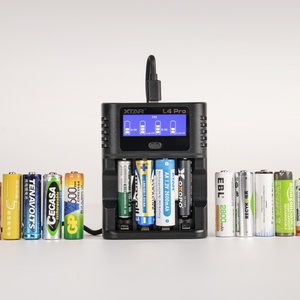 Livraison rapide XTAR L4 Pro Nouveau <span class=keywords><strong>chargeur</strong></span> intelligent rapide à 4 emplacements Type-C avec <span class=keywords><strong>testeur</strong></span> <span class=keywords><strong>de</strong></span> capacité pour <span class=keywords><strong>piles</strong></span> Li-ion 1,5 V et Ni-MH 1,2 V AA AAA - Product Image 3