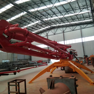 Pompa per Calcestruzzo Diesel ad Alta Stabilità HGR28 con Braccio di Pompaggio a Pavimento, Raggio Massimo di Pompaggio di 28,1m e Produttività di 15m³/h - Product Image 2