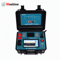 WESHINE Testeur intelligent de résistance de contact pour dispositifs de commutation en série de micro-ohmmètres et disjoncteurs 100A-600A 0-80m