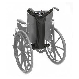 Sac de rangement portable pour bouteille d'oxygène pour fauteuil roulant et dossier de poussette - Product Image 2