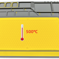 Personnalisé avec tapis de travail magnétique ESD antidérapant Silicone plate-forme d'entretien réparation soudure Table tapis pour établi
