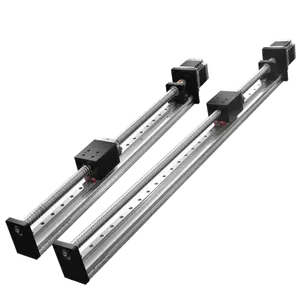 200/400mm Manual Linear Rail Stage Module Cross Sliding Table SFU1605 XYZ Axis