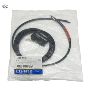 Capteur à fibre optique à faisceau traversant E32-T11R avec amplificateur de type séparé pour système de détection industrielle longue distance - Product Image 1
