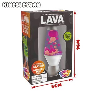 Multicolor Lava Lamp Shape Soft Squeezable Sensory Stress Relief TPE Unisex Gift Box Squishy <b>Toy</b> - Product Image 1