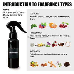 Vaporisateur de parfum automatique personnalisé 100 ml pour désodorisants de <span class=keywords><strong>voiture</strong></span> <span class=keywords><strong>bombe</strong></span> au parfum de cerise perdue avec assurance qualité - Product Image 3