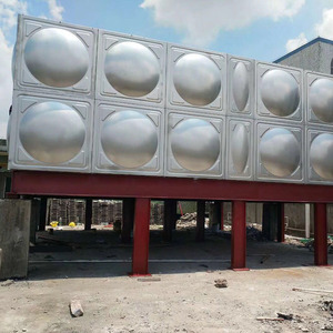 Tanque de Almacenamiento de Agua de Acero Inoxidable 304 de 1000L a 100000 Litros, Tanque de Agua Fría para el Hogar - Product Image 4