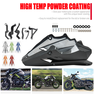 XXUN moto ventre Pan moteur Spoiler inférieur carénage capot couverture corps cadre panneau pour <span class=keywords><strong>Kawasaki</strong></span> <span class=keywords><strong>Z900</strong></span> 2020 2021 2022 <span class=keywords><strong>2023</strong></span> 2024 - Product Image 6