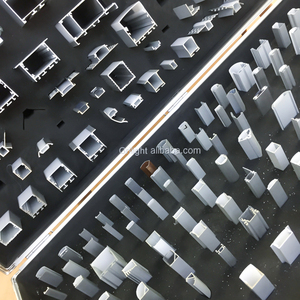 Profilé LED en aluminium argenté, doré, noir, flexible, linéaire pour bande LED, profilé LED pour cadre de fenêtre et miroir - Product Image 6