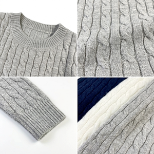 Nouveau design Pull en <span class=keywords><strong>laine</strong></span>/cachemire pour homme à capuche coupe ajustée avec logo personnalisé décontracté anti-boulochage anti-plis service OEM - Product Image 2