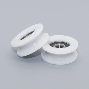 Factory Direct Supply of POM Plastic Pulleys Bearing-Coated U-Shaped <b>Door</b> <b>Window</b> Rope Guide <b>Rollers</b> - Product Image 1