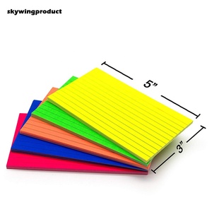 Skywingproduct tùy chỉnh 100 đếm đôi Cai Trị nhỏ màu đỏ thẻ chỉ số Trung Quốc thực hiện giấy trường và vật tư văn phòng - Product Image 3