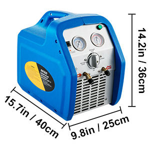 เครื่องกู้คืนสารทำความเย็นอัตโนมัติ/หน่วยสำหรับ R32ทำความเย็นอื่นๆ R410A <span class=keywords><strong>แอร์</strong></span><span class=keywords><strong>รถยนต์</strong></span> R134a - Product Image 3