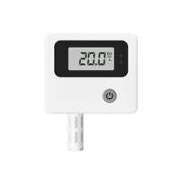 Capteur de température et d'humidité Bluetooth avec grand écran LCD, moniteur climatique intelligent sans fil pour la domotique