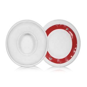 Almohadillas de Repuesto para Auriculares <span class=keywords><strong>Beats</strong></span> <span class=keywords><strong>Solo</strong></span> <span class=keywords><strong>2</strong></span>/<span class=keywords><strong>Solo</strong></span> 3 Inalámbricos, Piel de Cordero Suave, Mayor Grosor, Cancelación de Ruido - Product Image 3