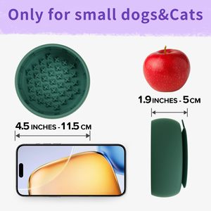 ZMaker Nuova Ciotola per Cani con Logo Personalizzato, Ciotola in <span class=keywords><strong>Silicone</strong></span> con Ventosa, Ciotola Profonda per Alimentazione Lenta per Cani e Gatti - Product Image 2