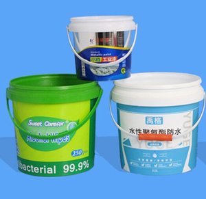 Nhiệm vụ nặng nề IML xô nhựa với vít nắp 10 15 20 lít xô Nhựa Tùy Chỉnh in IML Xô Nhựa IML - Product Image 4