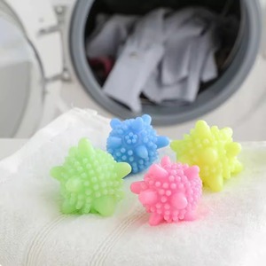 Boules de lavage en plastique réutilisables anti-emmêlement pour machine à laver, fournitures de nettoyage, grande taille - Product Image 1