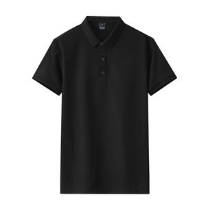 Polo homme en coton polyester de haute qualité, impression personnalisée, broderie, logo OEM, uni, blanc - Product Image 1