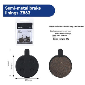 ZH新能源电动汽车碳陶陶瓷前刹车片汽车配件1年保修中国制造替换件 - Product Image 4