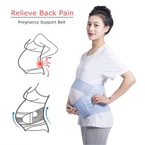 Cinturino con Logo personalizzato di alta qualità per donne pelviche in gravidanza cintura addominale regolabile traspirante cintura di supporto per maternità - Product Image 4