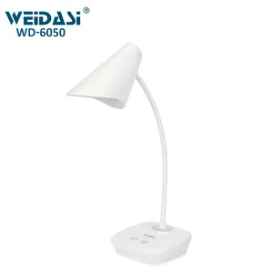 Rechargeable led desk reading light eye protection lamp with touch switch for office and study night lights