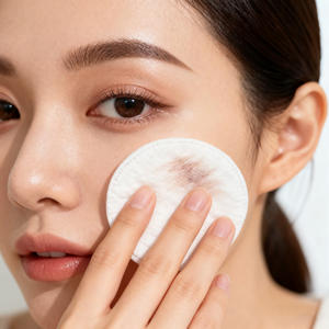 Pack économique, vente chaude, <span class=keywords><strong>coton</strong></span> rond naturel 100% biologique hypoallergénique écologique pour le démaquillage, 80*2 pour le visage - Product Image 5