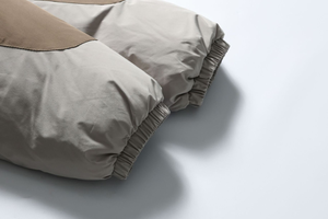 Veste d'hiver pour homme, style américain tendance rétro, col montant, patchwork, couleurs contrastées - Product Image 4