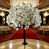BL-AT31 Arbres de cerisier artificiels rouges, violets, blancs et roses pour décoration de mariage, centres de table, fleurs artificielles