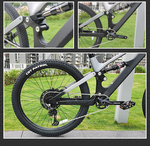 Vélo de montagne en carbone Saltafossi à suspension intégrale, roues de 29 pouces, 12 vitesses - Product Image 5